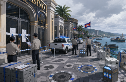 Cambodia Checks Sealed Casinos in Koh Kong img