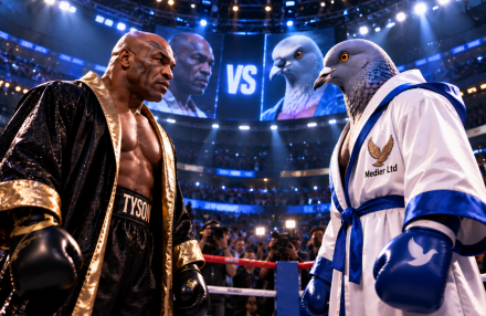 Mike Tyson sued by Medier Ltd, owner of Rabona, over abandoned gambling ad featuring a talking pigeon img
