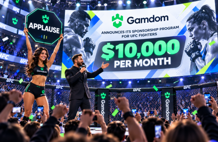 Gamdom Announces a New Sponsorship Programme for All UFC Roster Fighters img