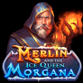 Merlin and the Ice Queen Morgana logo