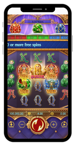 Tsar Treasures Start Screen