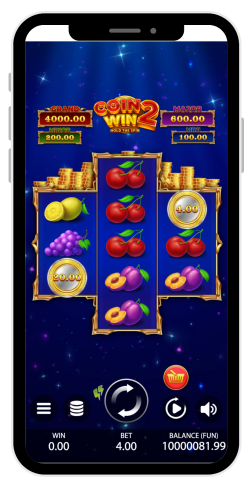 Coin Win 2: Hold the Spin End Screen