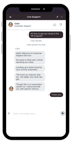 How customer support works in an online casino Vicibet