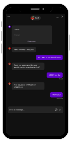 How customer support works in an online casino Spinando