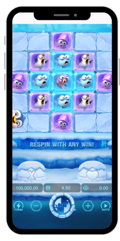 The Great Icescape Start Screen