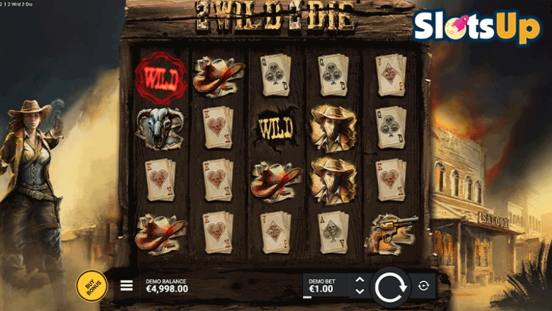 2 Wild 2 Die paytable