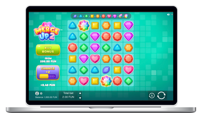 Merge Up 2 Main Screen