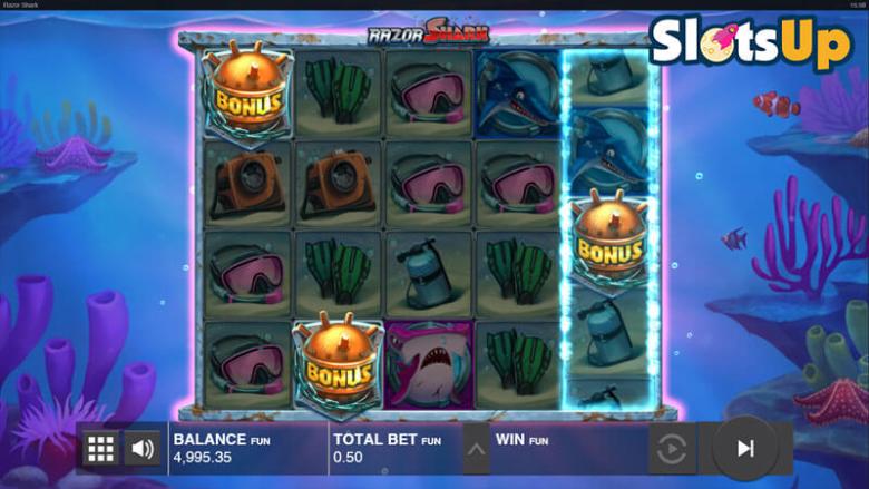 Razor Shark slot machine