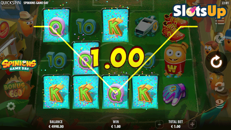 spinions game day slot