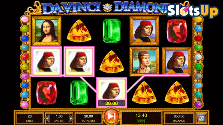 da vinci diamonds igt