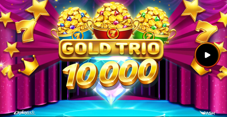Gold Trio 10000 Main Screen
