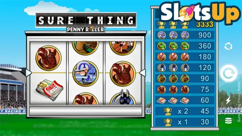 Sure Thing - Penny Roller slot