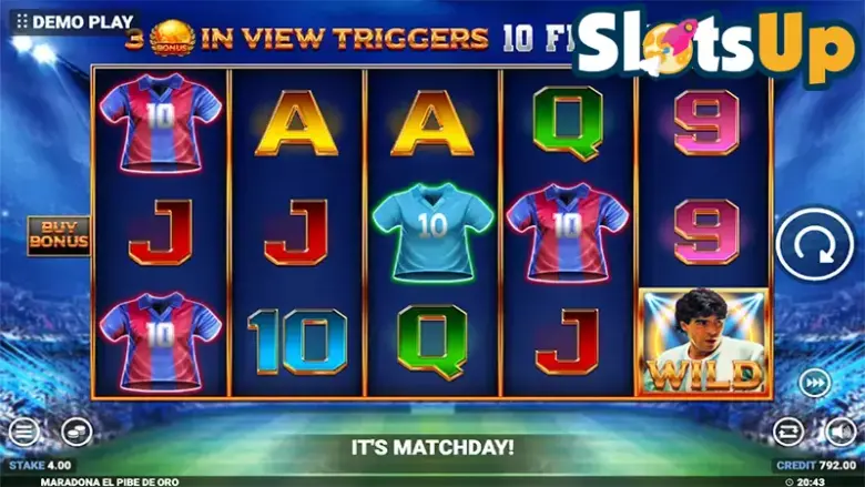 Maradona El Pibe De Oro slot machine