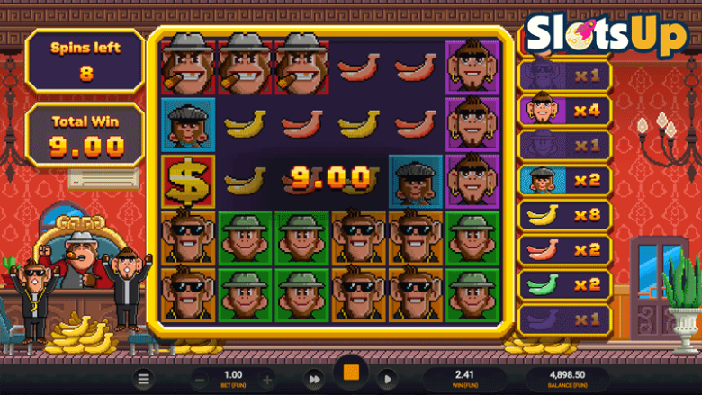 Banana Town slot bonus rounds