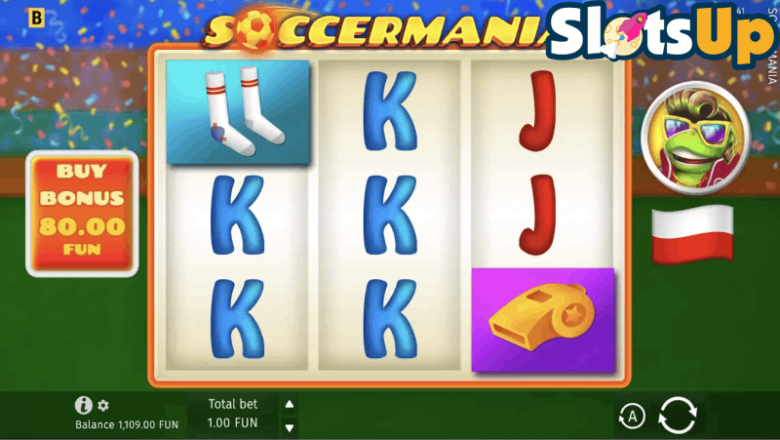 play Soccermania slot demo