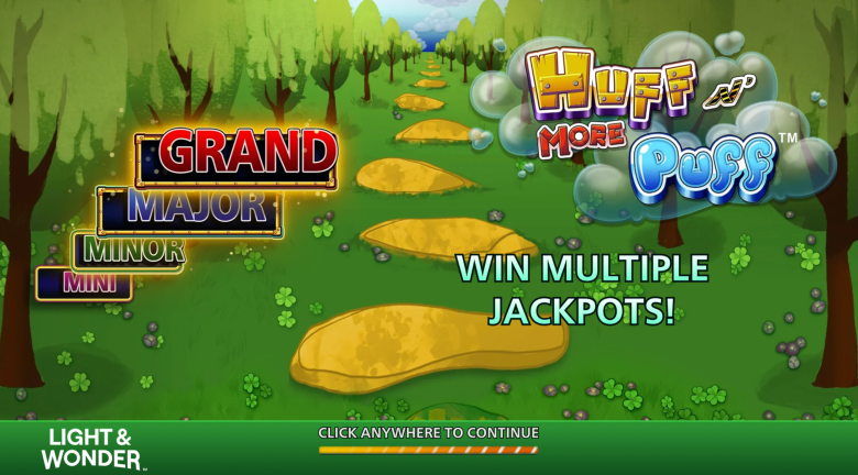 Huff N More Puff Main Screen