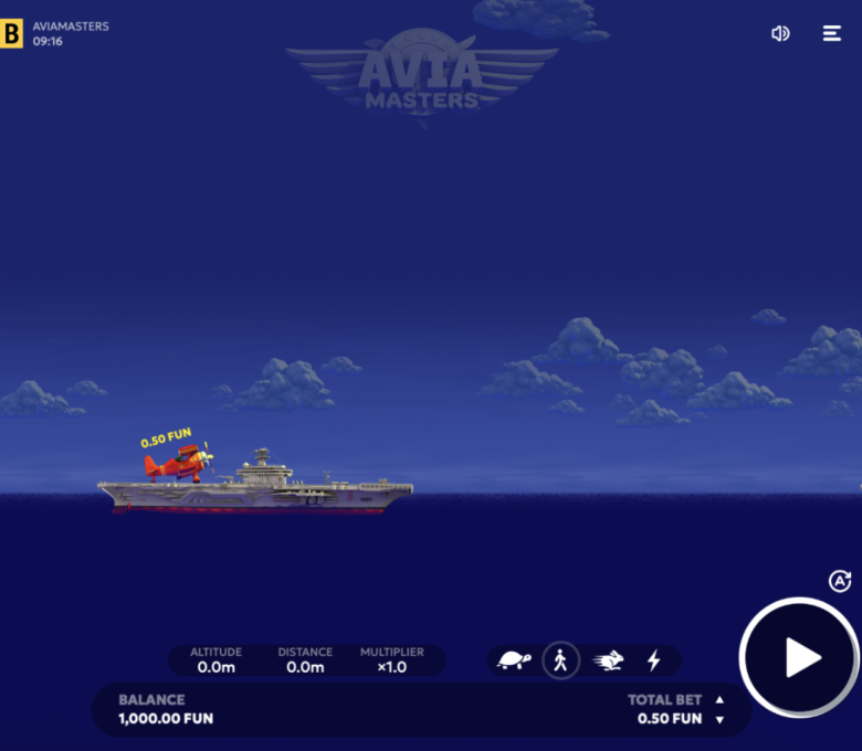 Aviamasters Main Screen