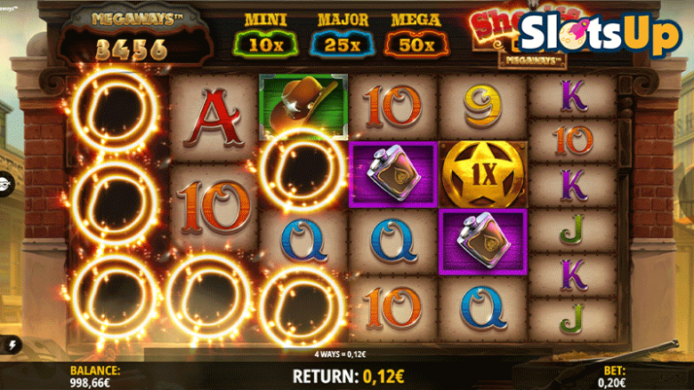 sheriffs gold megaways slot
