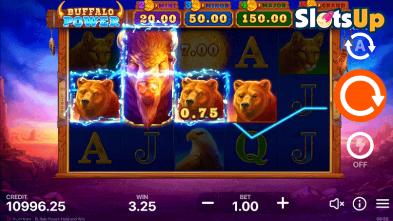 Buffalo Power Hold and Win Slot