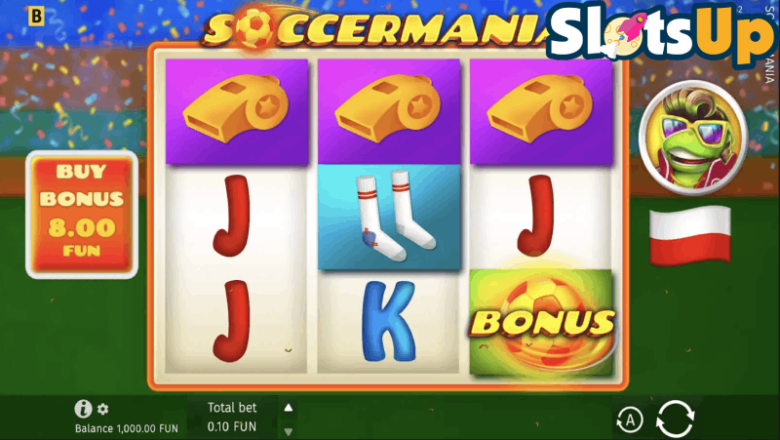 Soccermania slot machine