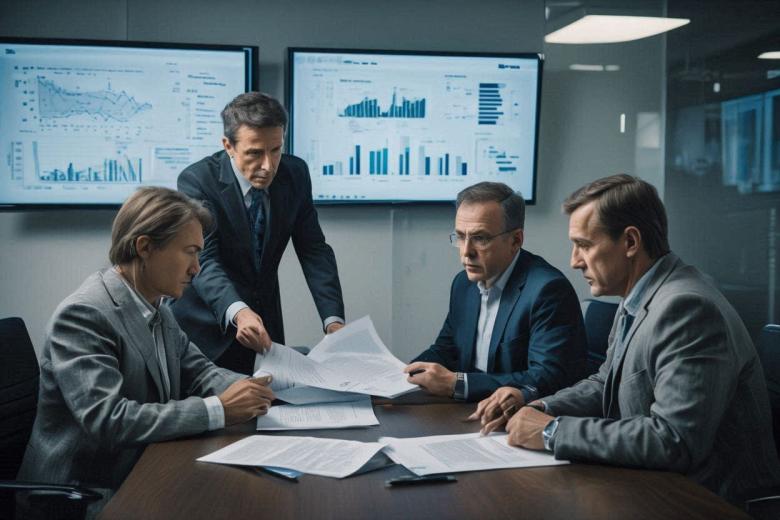 Business meeting table