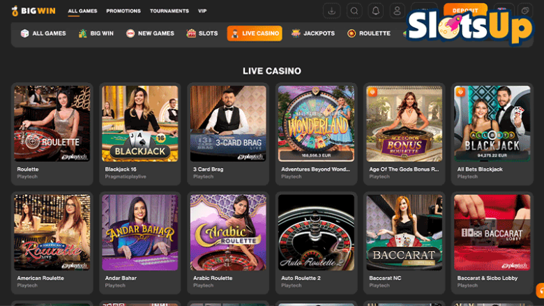 BigWin live casino