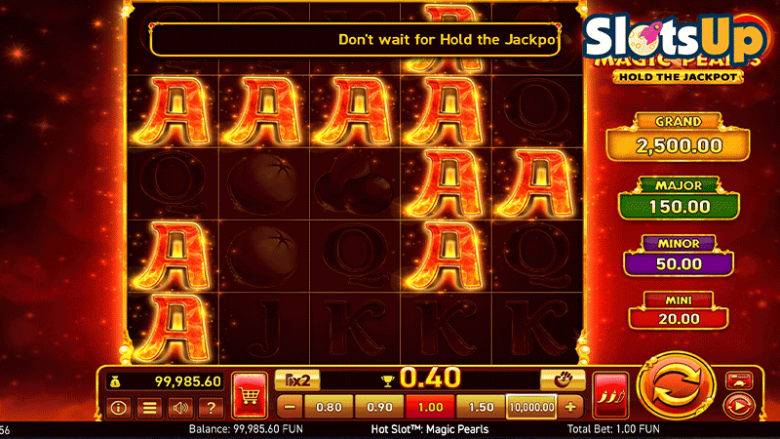 Magic Pearls slot bonus round