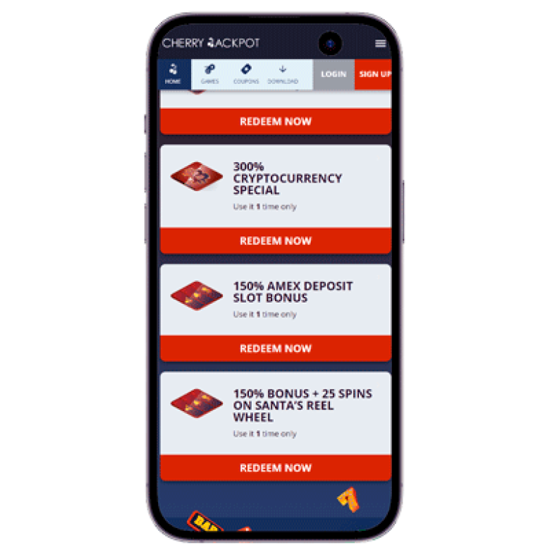 Cherry Jackpot Casino App Bonuses