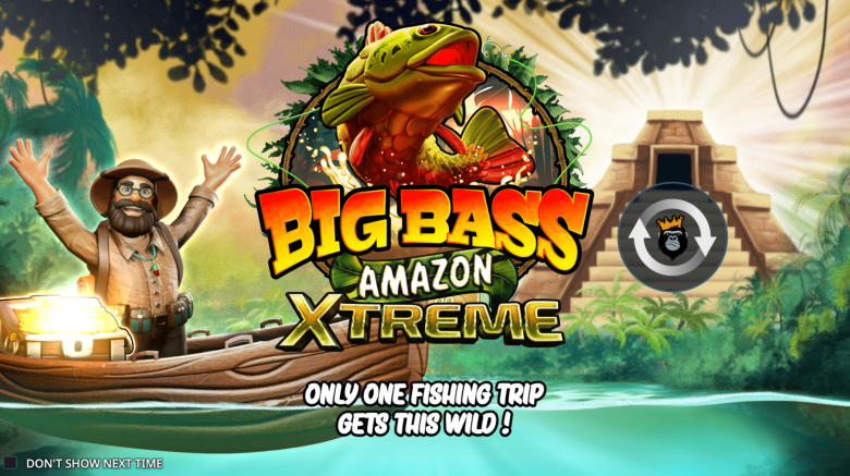 Big Bass Amazon Xtreme Main Screen