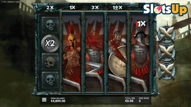 Gladiator Legends bonus rounds