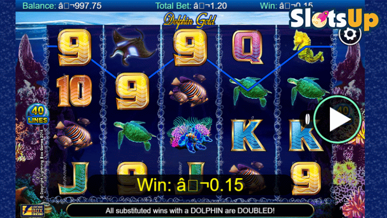 dolphin gold lightning box