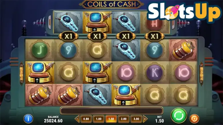 Coils of Cash slot demo