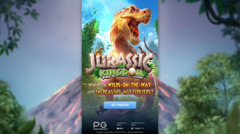 Jurassic Kingdom Main Screen