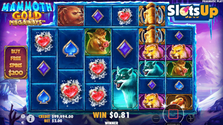 mammoth gold megaways slot