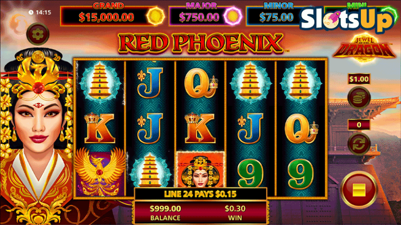 Jewel of the Dragon Red Phoenix Slot