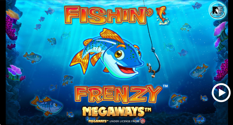 Fishin' Frenzy Megaways Main Screen
