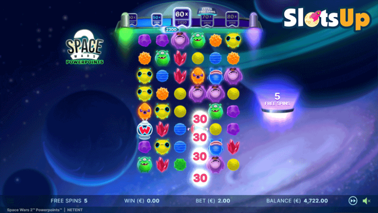 Space Wars 2 Powerpoints bonus rounds