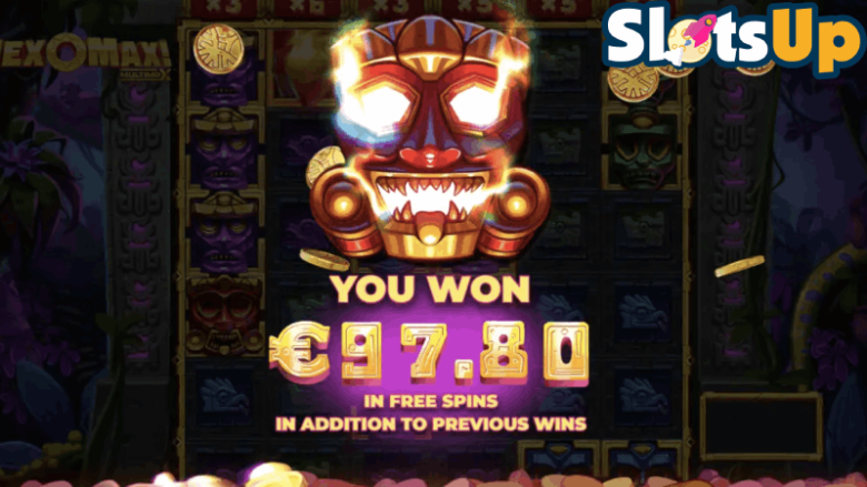 MexoMax Slot Free Spins win