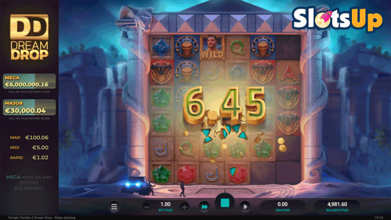 Temple Tumble 2 slot win