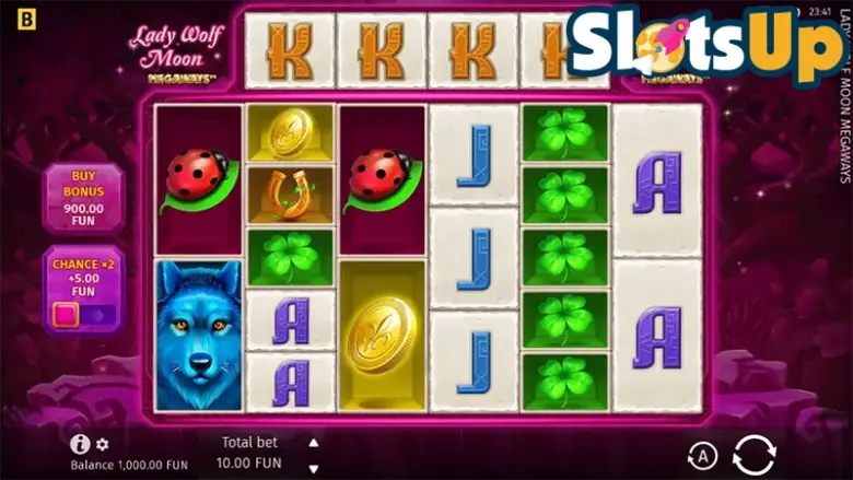 lady wolf moon megaways slot