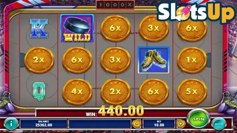 Detroit Red Wings Winged Reelers slot