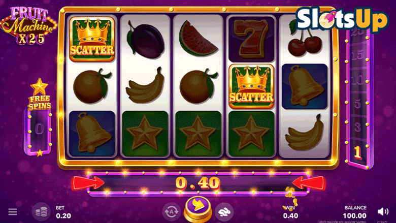 Fruit Machine x25 slot