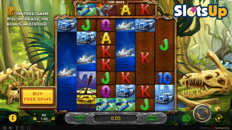 Legacy of Kong Maxways paytable