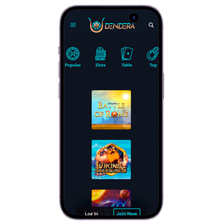 Dendera Casino App Games
