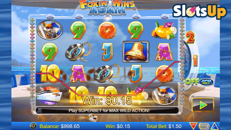foxin wins again slot