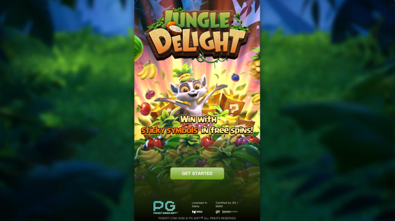 Jungle Delight Main Screen