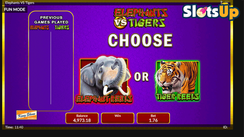 Elephants vs Tigers