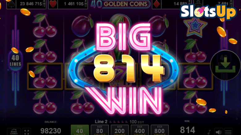 40 Golden Coins 100 spins