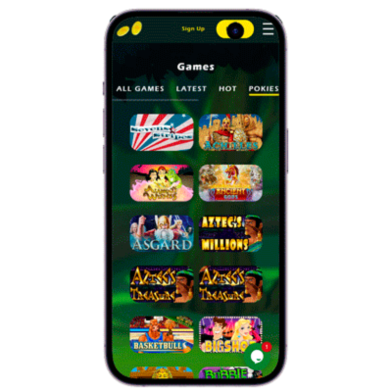 Games in Two Up Casino App