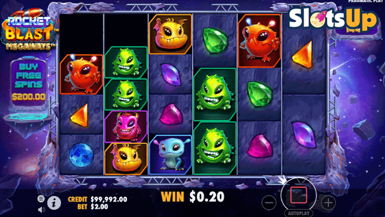 rocket blast megaways slot